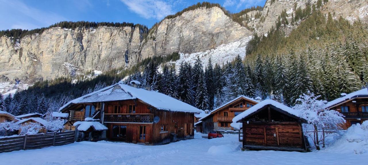 Vila La Jolie Bergere Morzine Exteriér fotografie