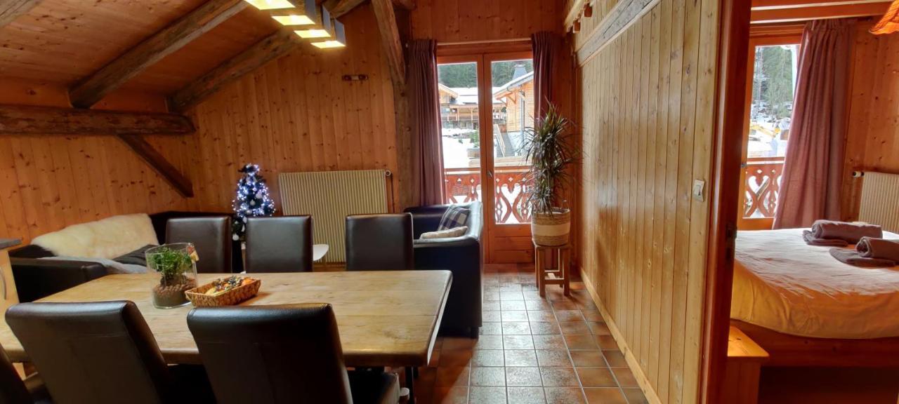 Vila La Jolie Bergere Morzine Exteriér fotografie